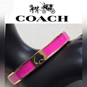Kate Spade Enamel Hole Punch Hinge Bangle